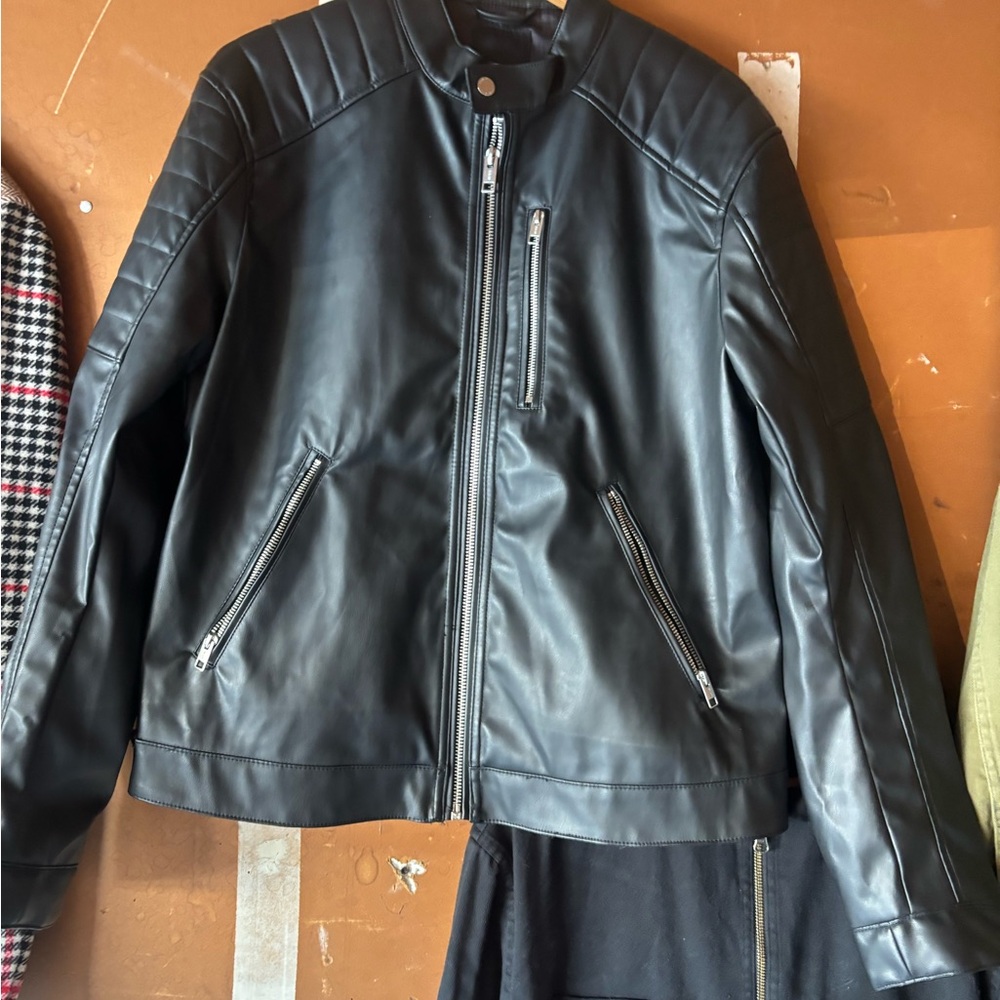 H&M Black Bomber Jacket